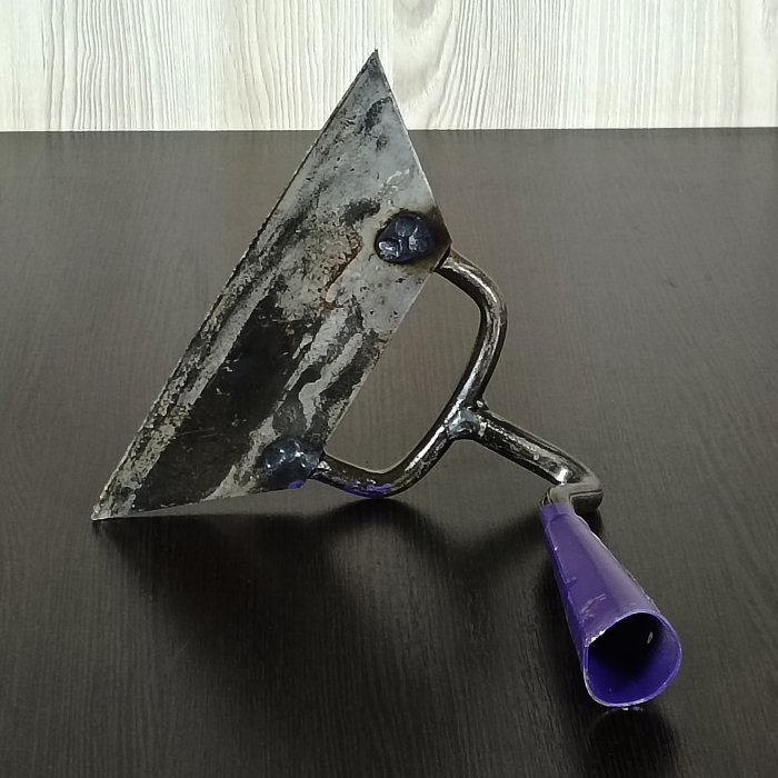 Тяпка (мотыга) самозаточная, "Ретро", фиолетовая, 205*65*2 мм. Инструм-Агро.